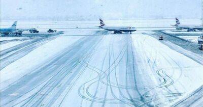 Scots travel chaos as airport runways shut cancelling flights in amber snow warning - www.dailyrecord.co.uk - Britain - Scotland - London - Dublin - Dominican Republic - city Amsterdam
