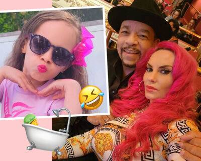 Coco Austin Shares Hilarious Pic Of Daughter Chanel Taking A Bath After Sink Backlash -- Look! - perezhilton.com