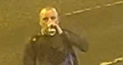 Cops release CCTV pics of man hunted after early-hours street attack and robbery in Glasgow - www.dailyrecord.co.uk - Scotland - county Young - Beyond