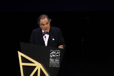 Oliver Stone - Oliver Stone Speaks Out In Support of Saudi Arabia At Red Sea Opening; Sharon Stone Hits The Red Carpet & Bruno Mars Heats Up The Party - deadline.com - city Sharon, county Stone - county Stone - Saudi Arabia - Egypt - city Jeddah