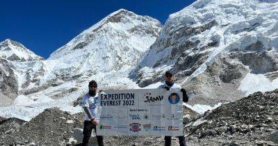Perth's Mt Everest pair get their fundraising target bagged - dailyrecord.co.uk - Nepal - city Delhi