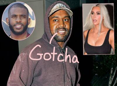 Kanye West Claims He Once 'Caught' Kim Kardashian Cheating On Him With NBA Star Chris Paul?! - perezhilton.com