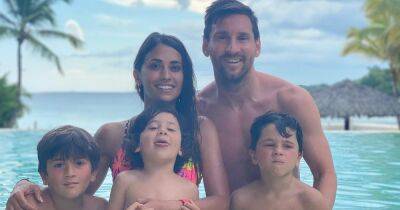 Soccer Star Lionel Messi and Wife Antonela Roccuzzo’s Cutest Family Photos With Their 3 Sons - www.usmagazine.com - Argentina