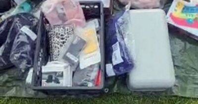 Mum claims Christmas gifts were stolen by Evri courier and sold at car boot sale - www.dailyrecord.co.uk - county Suffolk