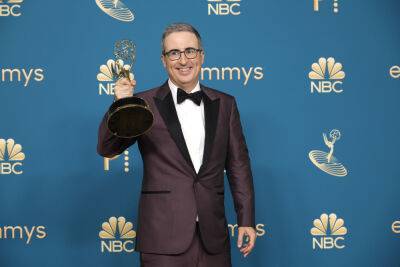 Emmys Shake Up Variety Categories: John Oliver Out Of Talk To Face ‘SNL’ In New Scripted Field, Jon Stewart & David Letterman Back In Talk - deadline.com