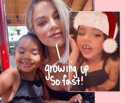 Khloé Kardashian Reveals True Thompson Lost Her First Tooth With Adorable Videos! - perezhilton.com