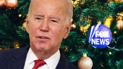 Fox News Ignores Joe Biden’s Christmas Address As POTUS Pleads For Poison Politics To End This Holiday Season - deadline.com - Ukraine