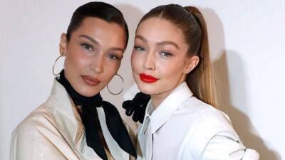 Gigi and Bella Hadid Are Twinning With Honey Blonde Locks in Aspen—See Pics - www.glamour.com