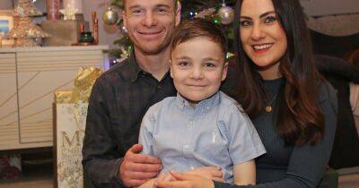 Mum's joy as sick son battles through three blood transfusions to make it home for Christmas - www.dailyrecord.co.uk - Scotland