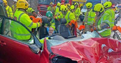 Driver who miraculously walked away from horror Scots road crash appeals for Good Samaritans - www.dailyrecord.co.uk - Scotland - county Ward