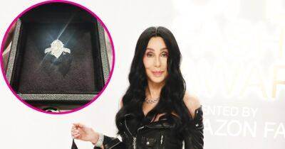 Cher Gushes Over Huge Diamond Ring From Boyfriend Alexander ‘AE’ Edwards: ‘Bet Moms Ears Were Burning’ - www.usmagazine.com