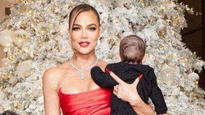 Khloé Kardashian Debuts Her Baby Son's Face in Family Christmas Photo—See the Pics - www.glamour.com