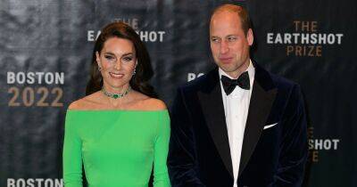 Princess Kate and Prince William Wow on Red Carpet at the 2022 Earthshot Prize Awards in Boston: Photos - www.usmagazine.com - USA - Boston