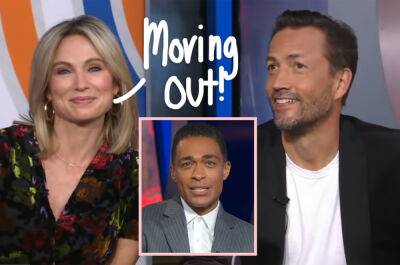 Andrew Shue - Amy Robach - T.J.Holmes - Amy Robach Moves Out Of Her Marital Home In NYC Just Days After T.J. Holmes Affair Is Revealed! - perezhilton.com - New York