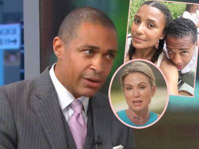 Page VI (Vi) - Amy Robach - T.J. Holmes Once Said He's ‘A Marriage Proponent’ Before GMA Affairs! - perezhilton.com - New York - New York - county Holmes