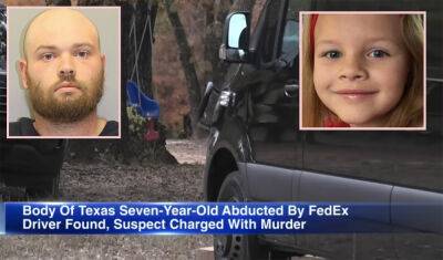 FedEx Driver Arrested After Kidnapping & Murdering 7-Year-Old Girl While Delivering Package To Her Home - perezhilton.com - Texas - county Lane - county Wise