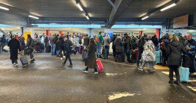 'Freezing' Glasgow Airport passengers packed into car park 'for hours' amid bomb squad scare - dailyrecord.co.uk - Spain - Paris - Scotland