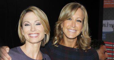 Robin Roberts - George Stephanopoulos - Lara Spencer - Amy Robach - James Goldston - Amy Robach Believes Lara Spencer Pushed for Her and T.J. Holmes’ Break From ‘Good Morning America’ - usmagazine.com