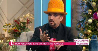 Lorraine Kelly - Boy George addresses I'm A Celeb 'tantrum' and bullying allegations in first TV interview - dailyrecord.co.uk