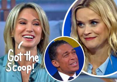 Jennifer Aniston - Reese Witherspoon - Michael Strahan - Matt Lauer - George Stephanopoulos - Amy Robach - Amy Robach Pitched Reese Witherspoon Juicy 'Plot Lines' For The Morning Show Weeks Before Affair Reveal -- WATCH! - perezhilton.com