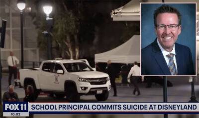 School Principal Accused Of Child Endangerment Jumped To Death At Disneyland After Posting Unsettling Message - perezhilton.com - New York - Los Angeles - California - county Valley - county Huntington - state Idaho - city Anaheim, state California - county Fountain