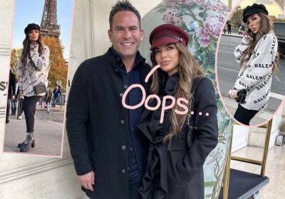 Kim Kardashian - Teresa Giudice - Luis Ruelas - Teresa Giudice Claims She 'Had No Idea' About Balenciaga Controversy When She Shared Sweater Snaps! - perezhilton.com - Paris - New Jersey