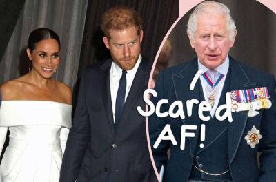 King Charles 'Concerned' Harry & Meghan Will Cause 'Irreparable Damage' To Monarchy: 'This Is A War'! - perezhilton.com