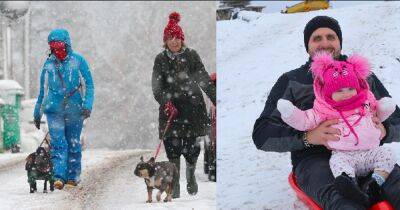 Snow falls across Scotland as temperatures plummet and more predicted tonight - www.dailyrecord.co.uk - Scotland