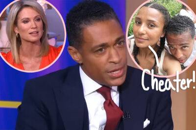 T.J. Holmes Revealed To Have Had Affair With Third Woman -- As ABC Launches Review Into Amy Robach Relationship! - perezhilton.com - Bahamas