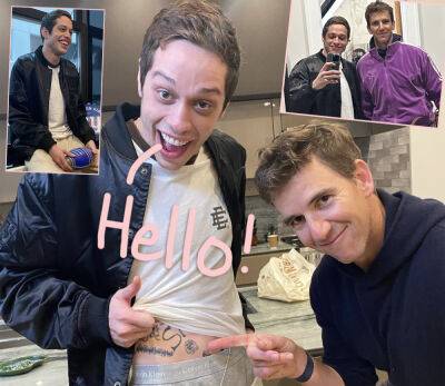 Pete Davidson Has Re-Re-Joined Instagram -- This Time Alongside Eli Manning?! - perezhilton.com - New York - city Staten Island, county King