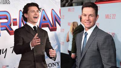 Tom Holland Thought Mark Wahlberg Gifted Him A ‘Self-Pleasure’ Massage Gun - hollywoodlife.com - county Bryan