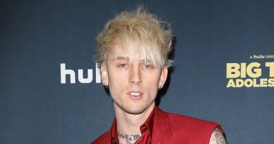 Machine Gun Kelly Tells Travis Barker He’s Changing Their Album Name After They Get ‘Born With Horns’ Tattoos - www.usmagazine.com