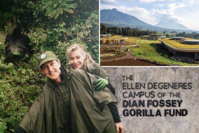 Ellen Degeneres - Ellen DeGeneres’ long-awaited, dream gorilla campus opens in Rwanda - nypost.com - USA - Rwanda