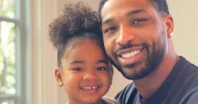 Tristan Thompson poses with daughter True for rare snap following cheating scandal - www.msn.com - Ireland - county Kings - Sacramento, county Kings