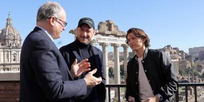 Tom Holland Gets A Special Tour of Rome From 'Roma' Director Francesco Totti - www.justjared.com - Italy - city Eternal