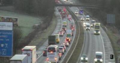 M8 rush hour delays after early morning smash leaves motorists queuing - www.dailyrecord.co.uk - Scotland - Beyond