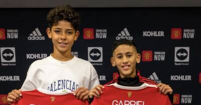 Cristiano Ronaldo's son unveiled as Manchester United signing with iconic no7 shirt - www.manchestereveningnews.co.uk - Manchester