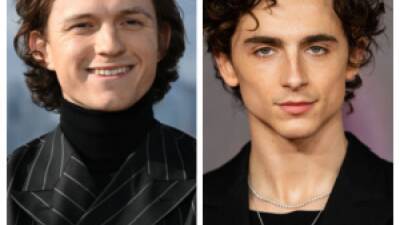 Watch What Happens When Tom Holland Calls Timothee Chalamet Live On-Air - www.etonline.com - London