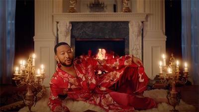John Legend Invites You To ‘Sleep With Me’ – Sorta – In Headspace’s Sexy Super Bowl Commercial - hollywoodlife.com
