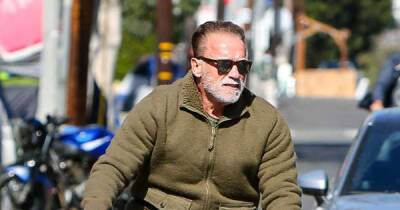 Arnold Schwarzenegger jokes that daughter Katherine cannot trust him with baby information - www.msn.com