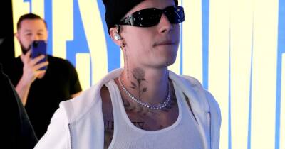 Justin Bieber makes swift exit from his LA party after 'fight outside led to shooting' - www.ok.co.uk - Los Angeles - Los Angeles - USA