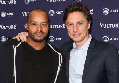 ‘Scrubs’ Stars Zach Braff And Donald Faison Reunite For Musical T-Mobile Super Bowl Ad - etcanada.com