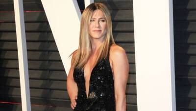 Jennifer Aniston Channels Studio 54 In Wild Gold Tassel Pants For 53rd Birthday: ‘Blessed’ — Watch - hollywoodlife.com