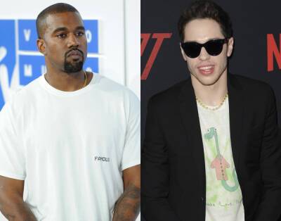 Pete Davidson - Kid Cudi - Kim Kardashian - Ellen Degeneres - Calvin Klein - Kanye West Continues To Throw Shade At ‘D**khead’ Pete Davidson – See The Latest HERE! - perezhilton.com