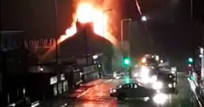 Huge blaze breaks out on Scots street as fire crews race to scene of ongoing incident - www.dailyrecord.co.uk - Scotland