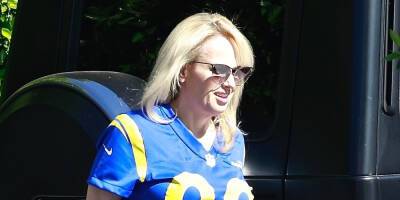 Rebel Wilson Is The Los Angeles Ram's #1 Fan While Heading To Super Bowl 2022 - www.justjared.com - Los Angeles - Los Angeles