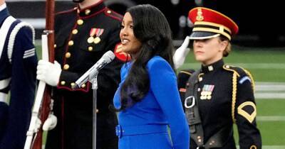 Mickey Guyton Belts Out the National Anthem at Super Bowl 2022 - www.usmagazine.com - Los Angeles - Los Angeles - Texas - California - Houston