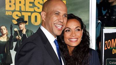 Rosario Dawson Sen. Cory Booker Split After 3 Years Together - hollywoodlife.com - New York - Washington - New Jersey