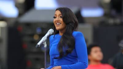 Watch Mickey Guyton's Incredible Rendition of the National Anthem at the Super Bowl - www.glamour.com