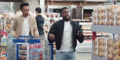 Kevin Hart's Super Bowl Commercial for Sam's Club Shows Off New Scan & Go Feature - www.justjared.com - county Rogers